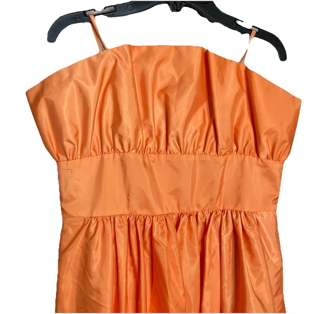 Liv Foster Tissue Taffeta Mini Dress Anthropology Women's 8 Wedding Prom Evening - Picture 5 of 16